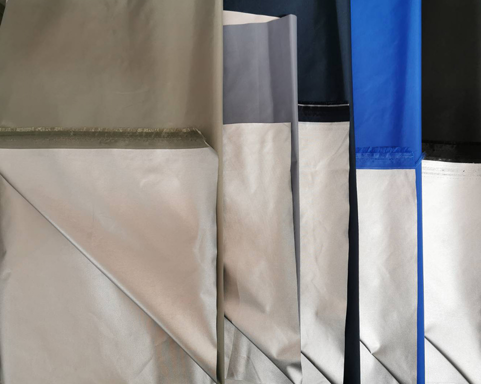 ผ้าร่ม Oxford 210 Dเคลือบสีเงิน , ผ้ากันน้ำ Oxford 210 Dเคลือบสีเงิน, ผ้าสต๊อก Oxford 210 Dเคลือบสีเงิน