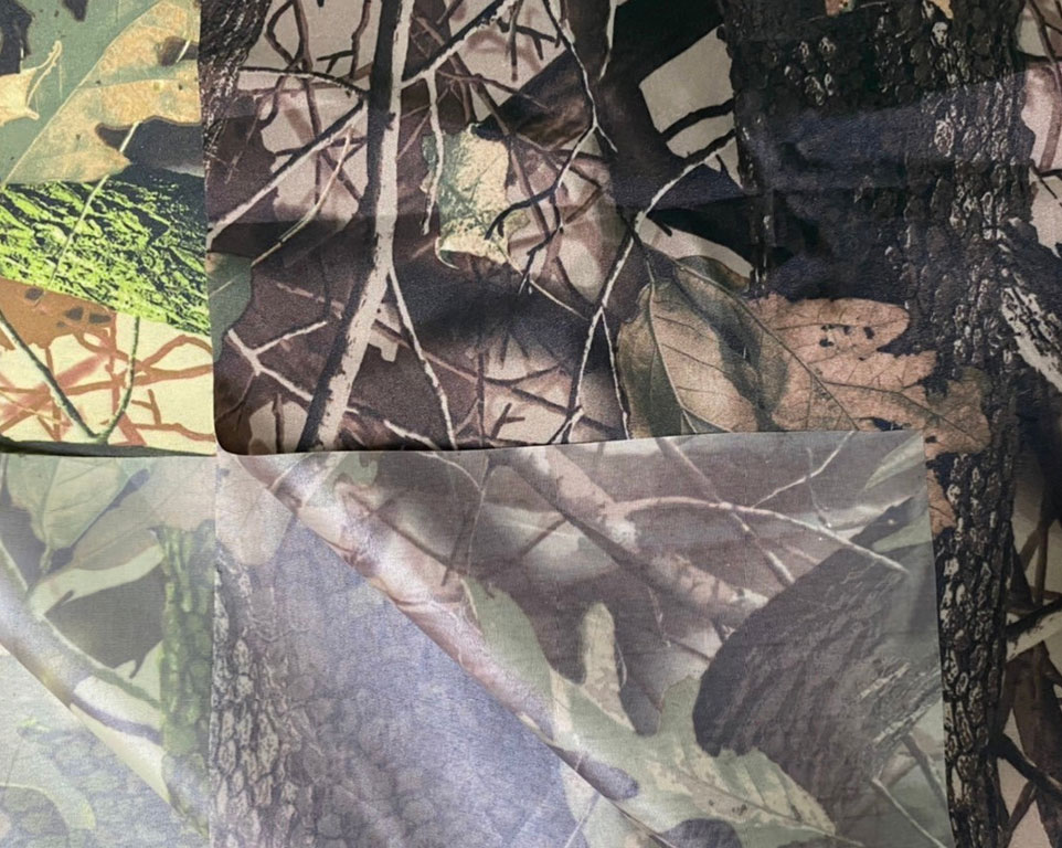 ผ้ากันน้ำ ผ้าพิมพ์ลายป่า