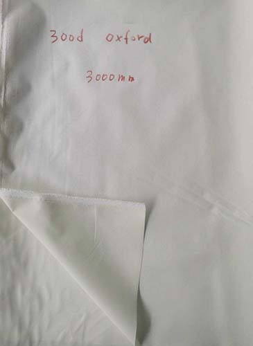 ผ้าร่มOxford 250-300 Dเคลือบขาว , ผ้ากันน้ำOxford 250-300 Dเคลือบขาว, ผ้าสต๊อก Oxford 250-300 Dเคลือบขาว