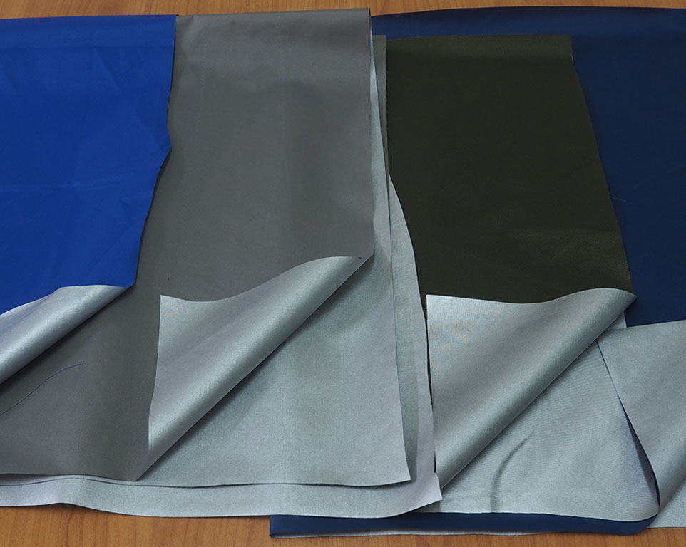 ผ้าร่ม Oxford 210 Dเคลือบสีเงิน , ผ้ากันน้ำ Oxford 210 Dเคลือบสีเงิน, ผ้าสต๊อก Oxford 210 Dเคลือบสีเงิน